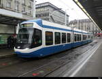 VBZ - Tram Be 5/6 3011 unterwegs auf der Linie 3 am 15.01.2023