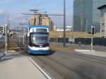 VBZ - Cobra Tram Be 5/6 3010 unterwegs auf der 11 am 22.02.2008