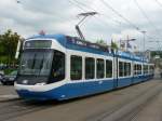 VBZ - Tram Cobra Be 5/6 3054 unterwegs auf der Linie 9 am  15.09.2008