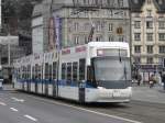 VBZ - Tram Be 5/6 3065 unterwegs auf der Linie 10 am 14.03.2009