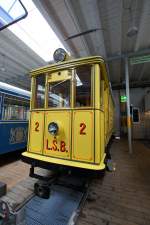 Trammuseum Zrich, 27.03.2010 Ce 2/2 2. Historischer Triebwagen der Limmattal Strassenbahnen.