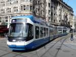 VBZ - Tram Be 5/6 3052 unterwegs auf der Linie 9 in der Stadt Zrich am 01.04.2011    