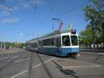 Be 4/6 2103 solo unterwegs auf der Linie 9 am Bellevue. Die Aufnahme stammt vom 23.06.2012. 

