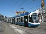 Be 5/6 Cobra mit der Betriebsnummer 3009 auf der Linie 17 am Hauptbahnhof Zrich. Die Aufnahme stammt vom 23.06.2012. 