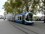 VBZ - Tram Be 5/6 3088 unterwegs auf der Linie 11 in Zrich am 02.09.2012