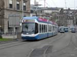 VBZ - Be 5/6 30421 unterwegs auf der Linie 6 in Zrich am 01.01.2013