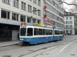 VBZ - Tram Be 4/6 2006 unterwegs auf der Linie 15 am 21.04.2013