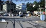 Zrich VBZ Tram 15 Central im August 1986.