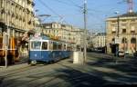 Zrich VBZ Tram 10 (Be 4/4 1421) Bahnhofplatz / Bahnhofquai am 20.