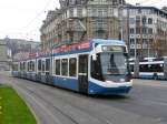 VBZ - Tram Be 5/6 3060 unterwegs auf der Linie 11 am 30.11.2014