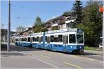 Tram 2000 Be 4/6 2013 und 2043 auf der Birmensdorferstrasse. (20.04.2017)