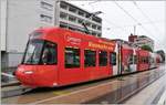 Cobra Tram 3084 der Linie 14 nach Triemli an der Haltestelle Schaufelbergerstrasse. (31.08.2017)