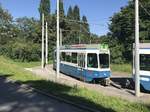 Linie 8 2041  Hottingen  an der Endhaltestelle Hardturm. Datum: 24. 6. 2020