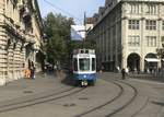 Linie 7 Wagennummer 2059 am Paradeplatz. Datum: 19. 9. 2020