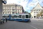 Linie 9 2041  Hottingen  beim Paradeplatz.