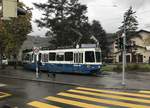 Linie 9 2042 „Altstetten“ in der Schleife Heuried. Datum: 15. 10. 2020