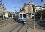 Linie 13 Nr. 2040  Rechts der Limmat  beim Bahnhofplatz. Datum: 15. 6. 2020