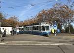 Linie 5 Nr. 2042  Altstetten  an der Endhaltestelle Zoo. Datum: 25. 10. 2020