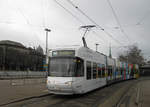 Be 5/6 3056 an der Haltestelle Bahnhofquai/HB am 10.01.2011.