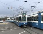 Linie 11 Wagennummer 2053 beim Bellevue. Datum: 24. 12. 2020