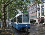 Be 4/6 2073 beim Bellevue am 15.07.2012.