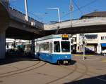 Linie 13 Wagennummer 2117 beim Escher-Wyss-Platz