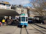 Linie 11 Wagennummer 2004  Höngg  beim Bellevue. Datum: 20. 3. 2021