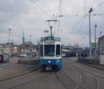 Linie 11 Wagennummer 2070  Aussersihl + Hard  beim Bahnhofquai.