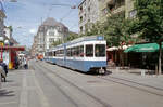 Zürich VBZ Tramlinie 14 (SWS/BBC-Be 4/6 2312, Bj.