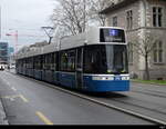 VBZ - Be 6/8 4026 unterwegs in der Stadt Zürich am 20.04.2023
