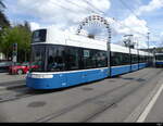 VBZ - Be 6/8 4027 unterwegs auf der Linie 11 in der Stadt Zürich am 29.04.2023