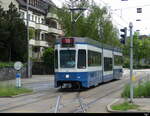 VBZ - Tram Be 4/8 2099 unterwegs auf der Linie 15 am 13.05.2023