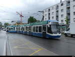 VBZ - Tram Be 5/6 3009 unterwegs auf der Linie 14 in Zürich Seebach am 13.05.2023