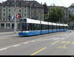 VBZ - Tram Be 6/8  4009 unterwegs auf der Linie 4 am 07.05.2023