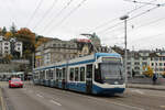 Be 5/6 3052 beim Central am 22.10.2021.