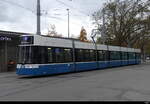 VBZ - Be 6/8 4045 unterwegs auf der Linie 4 unterwegs in der Stadt Zürich am 11.11.2023