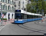 VBZ - Be 6/8 4001 unterwegs auf der Linie 4 in Zürich am 27.04.2024