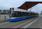VBZ - Tram Be 6/8  4029 unterwegs auf der Linie 2 in Schlieren am 28.12.2025