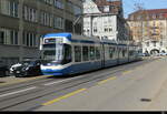 VBZ - Tram Be 5/6 3048 unterwegs auf der Linie 17 in Zürich am 07.03.2026