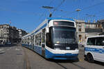 Be 5/6 Cobra 3040, auf der Linie 6, fährt am 22.08.2024 zur Haltestelle Central. Aufnahme Zürich.