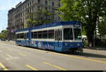 VBZ - Be 4/6  2095   EVENT-LINIE    unterwegs in der Stadt Zürich am 26.04.2026