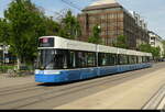 VBZ - Be 6/8 4091 unterwegs auf der Linie 2 in der Stadt Zürich am 26.04.2026