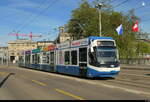 VBZ - Be 5/6 3049 unterwegs auf der Linie 6 in der Stadt Zürich am 26.04.2026
