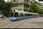 VBZ - Be 6/8 4033 unterwegs auf der Linie 13 in der Stadt Zürich am 26.04.2026