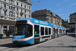 Be 5/6 Cobra 3020, auf der Linie 9, bedient am 11.07.2025 die Haltestelle Bellevue. Aufnahme Z�rich.