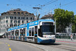 Be 5/6 Cobra 3020, auf der Linie 17, f�hrt am 24.07.2026 durch die Museumstrasse. Aufnahme Z�rich.