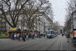 21.12.2025: VBZ 2113 Be 4/8 'Sänfte' / Bahnhofsstrasse, Zürich