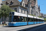 Be 6/8 Flexity 4057, auf der Linie 50, f�hrt am 24.07.2026 durch die Museumstrasse.