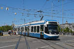 Be 5/6 Cobra 3044, auf der Linie 8, f�hrt am 24.07.2026 bei der Haltestelle Bellevue ein. Aufnahme Z�rich.