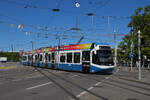 Be 5/6 Cobra 3085, auf der Linie 9, f�hrt am 24.07.2026 bei der Haltestelle Bellevue ein. Aufnahme Z�rich.